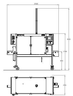 Monoblokinis išpilstytojas CF-30 skardinėms iki 1200vnt/val