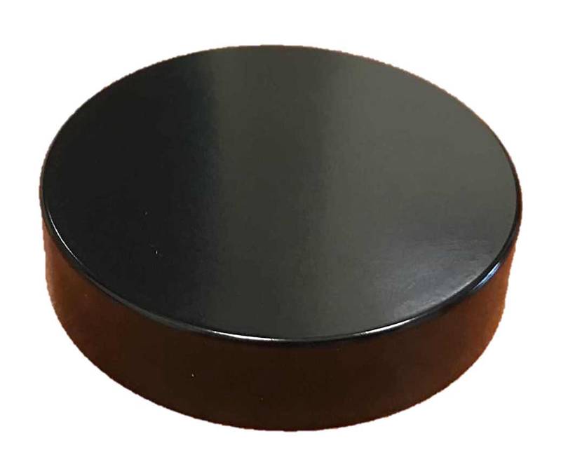 Plastikinis dangtelis 48mm juodas