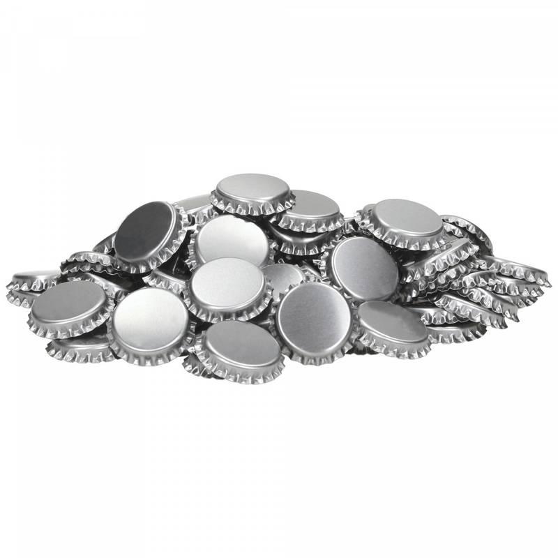 Kronkorkar 26mm silver 100st