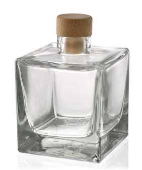 Lasipullo Cube 200ml kirkas 10kpl