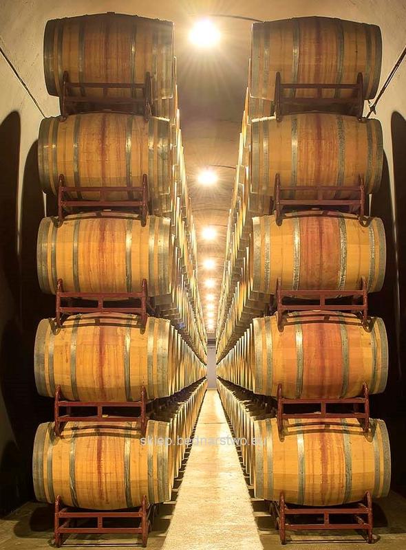 Metal stand 140x110x120cm for two 225L oak barrels