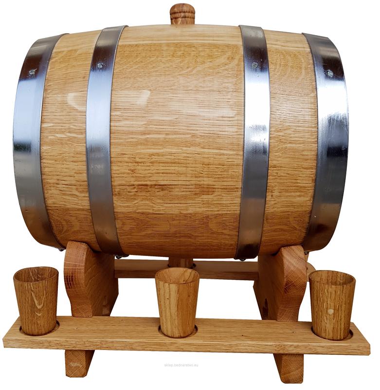 Ozolkoka muca 5L + 6 ozolkoka dzeršanas krūzes