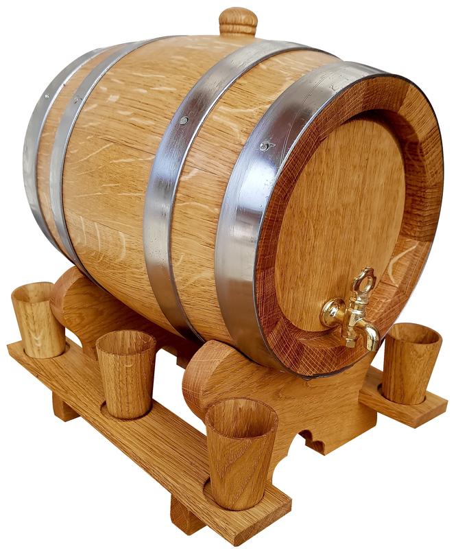 Ozolkoka muca 5L + 6 ozolkoka dzeršanas krūzes