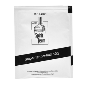 Fermentation stopper 10g / 25L. Best before 30.08.2027