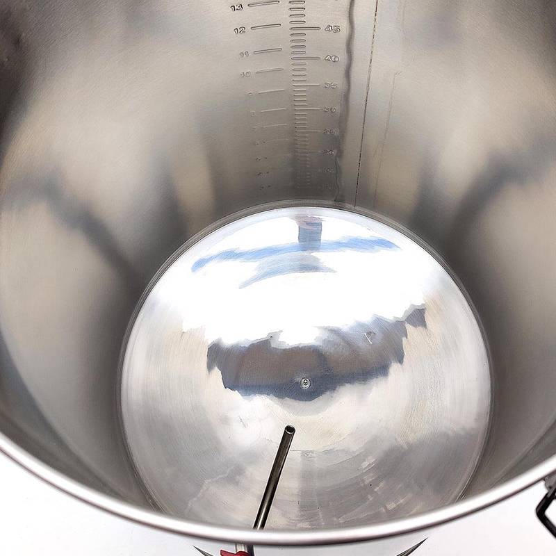 Fermentavimo talpykla 65L su kaitinimo elementu 60W nerūdijantis plienas