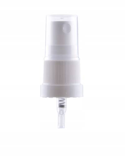 Micro sprayer white with cap PP natural; dia 18/415; tube length 115mm