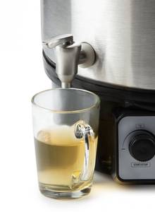 Pasteurizer 27L with valve stainless steel