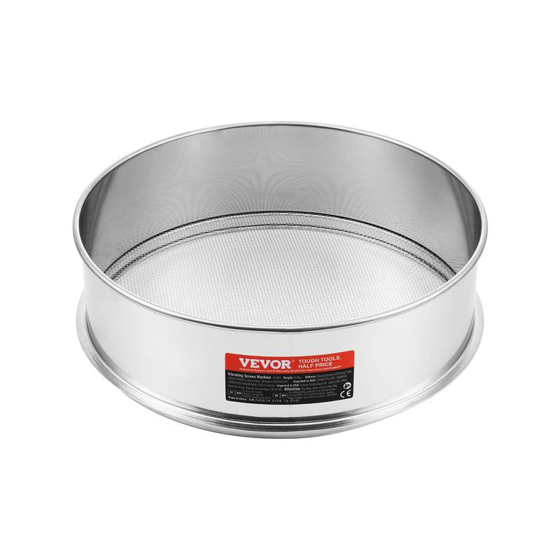 Fine-mesh flour sieve (10 mesh) stainless steel