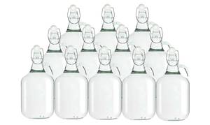 Klaaspudel 5l traatkorgiga (Kast - 12tk)