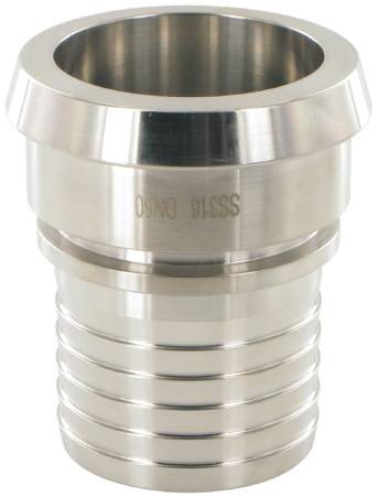 Connection DIN11851 D50 DN32 to 32mm hose