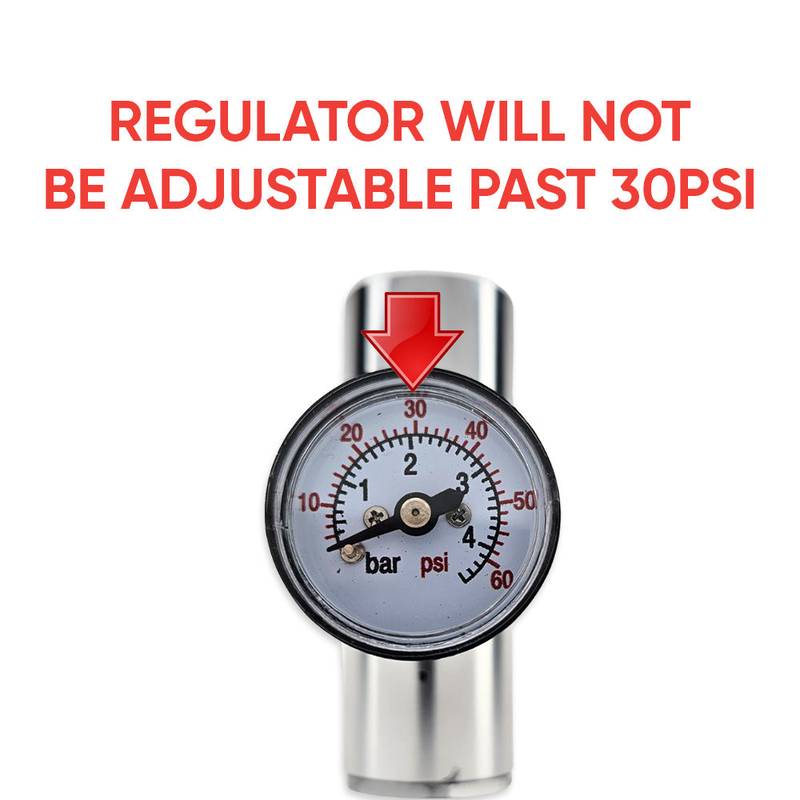 Regulator Mini DuoTight (6.35mm) for 16g and 74g cartridges