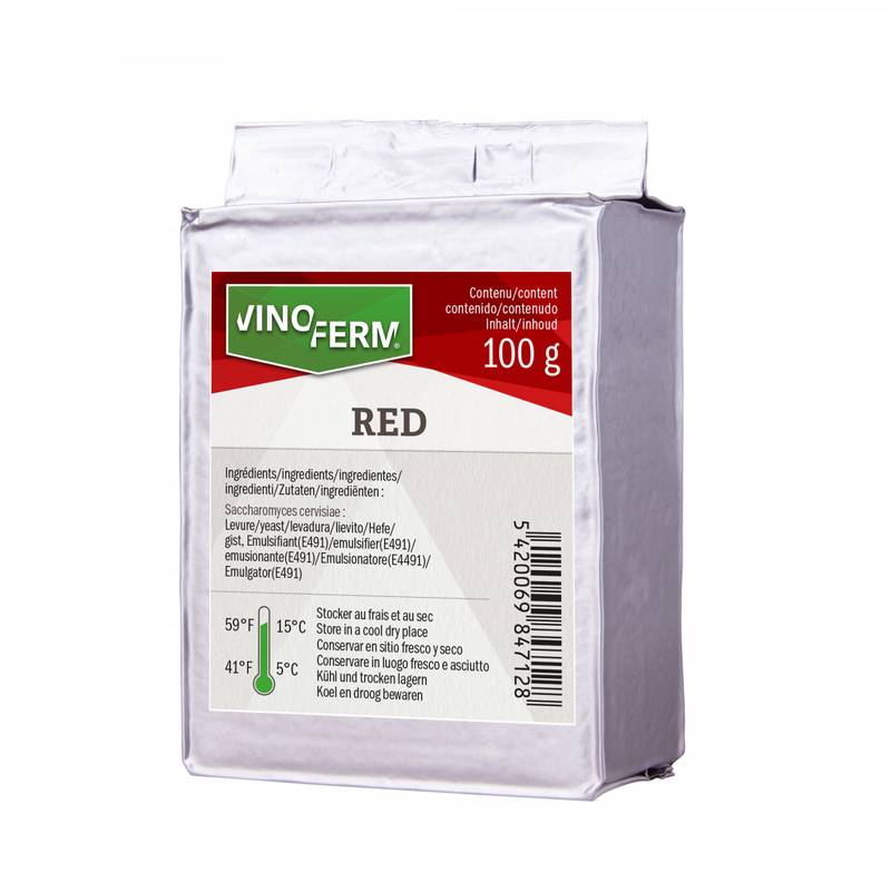 Vyno mielės Bioferm RED 100g skirtos raudonam vynui