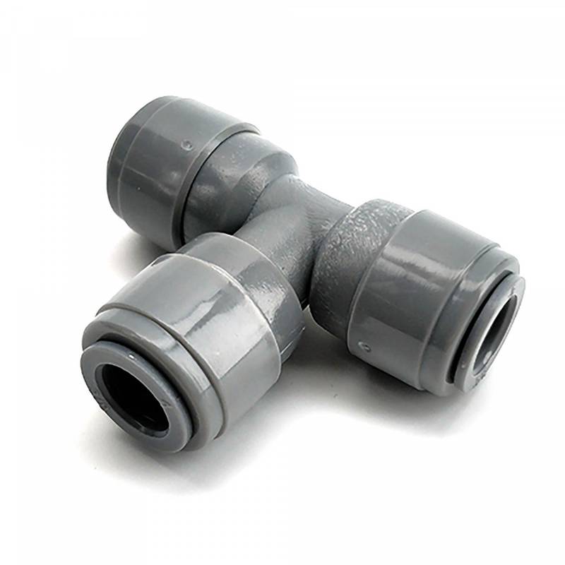 T-veida savienojums 9.5x9.5x9.5mm Duotight ātrais savienotājs ar termokabatas ievadi 3,5-4,5mm