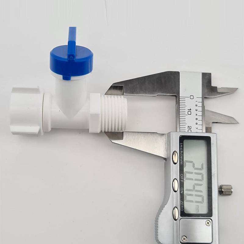 Venttiili suodatusjärjestelmälle DuoTight 6,35 mm (1/4") ulko-sisäkierre
