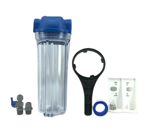 Filtra korpuss 10" pārtikas plastmasa max 4,8bar/+50°C