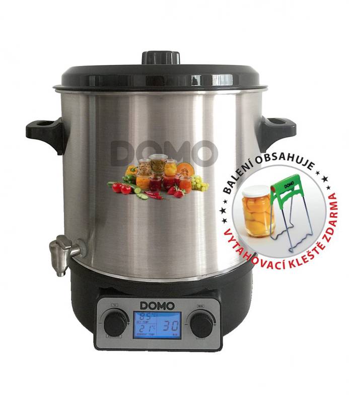 Pasteurizer 27L with valve stainless steel
