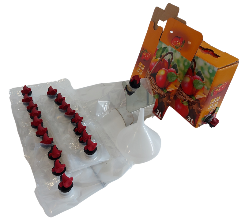 Storage bags 200pcs+30pcs 3L with funnel and holder
