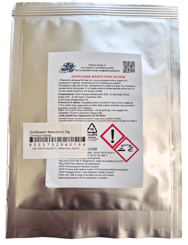 Skaidrinātājs Reductine.S 30g Chimica Franke