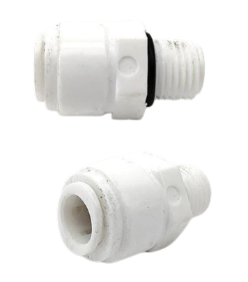 Liitin 9,5mm (3/8) x 1/4" DuoTight ulkokierre