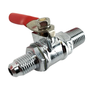 Kuulkraan 1/4" NPT x MFL keermega tagasilöögiklapiga