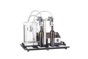 Filling unit Enolmaster with 2-nozzles oil/vinegar/wine