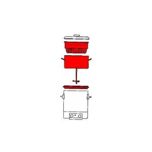 Combi juice extractor for canning pot-pasteur Kochstar