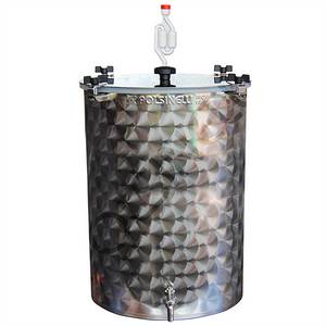 Jäsningstank 100L rostfritt