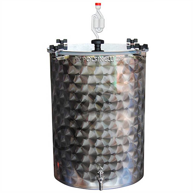 Jäsningstank 100L rostfritt