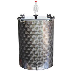 Fermentacijos bakas 200L nerūdijantis