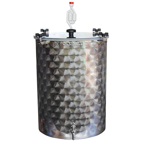 Fermentacijos bakas 200L nerūdijantis