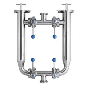 Filter Rostfritt DUO DN25 0,2mm/200µ