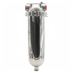 Filter housing 10" for liquids stainless
