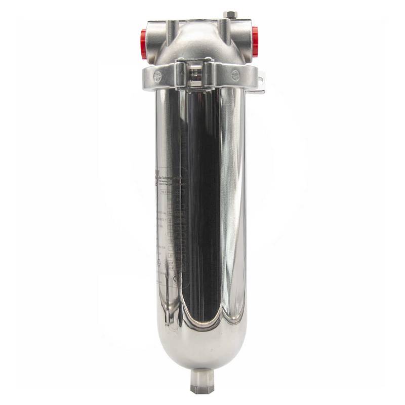 Filter housing 10" for liquids stainless