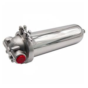 Filter housing 10" for liquids stainless