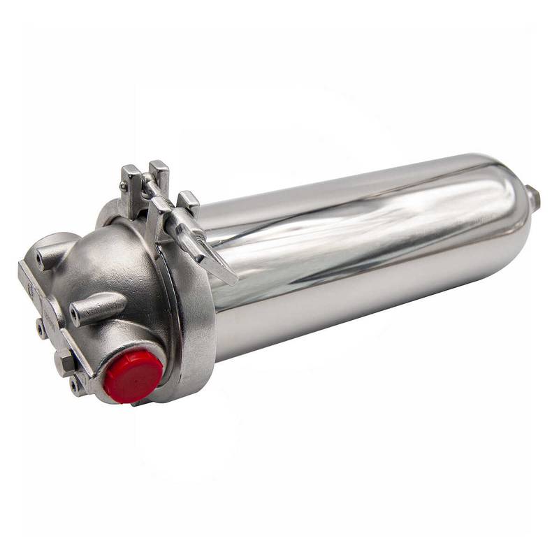 Filter housing 10" for liquids stainless