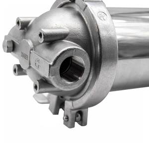 Filter housing 10" for liquids stainless