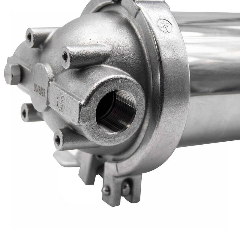 Filter housing 10" for liquids stainless