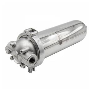 Filter housing 10" for liquids stainless