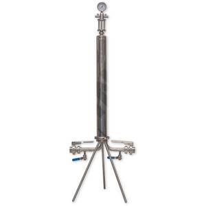 Filter housing 30" for liquids stainless