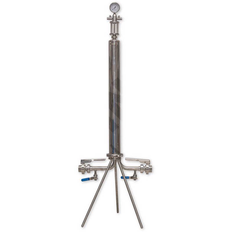 Filter housing 30" for liquids stainless