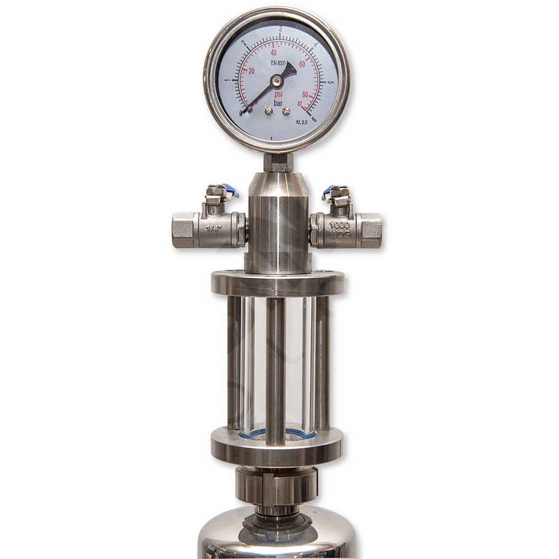 Filter housing 30" for liquids stainless