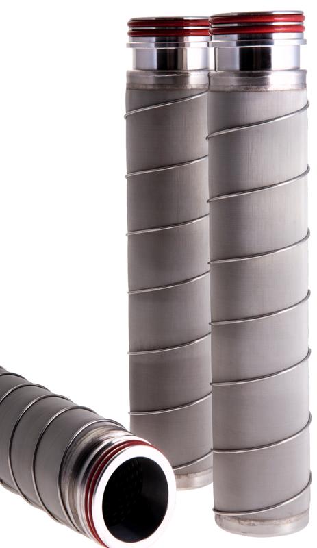Filter cartridge 10µ stainless steel