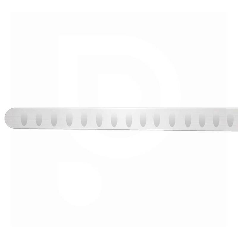 Kniv 28cm laxkniv med hålslipning rostfritt stål