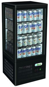 Kyld vitrin Skåp, 4, Sided Ventilerad G, TCBD68B (FORCAR REFRIGERATION) 428x386mm