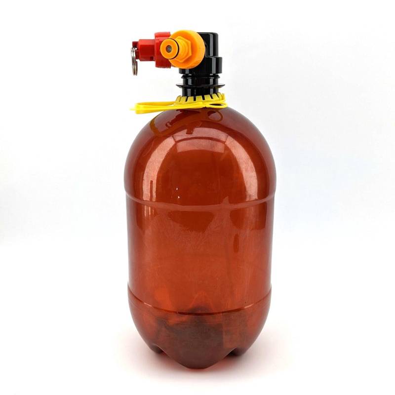 Pressure container 4L PET with cap and handle