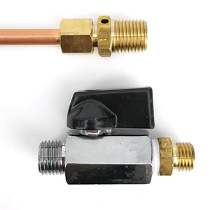 AlcoEngine Gen2 Still copper reflux column, quick disconnects