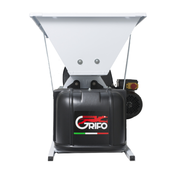 Grape crusher-destemmer Grifo DMC painted with motor 1500kg/h