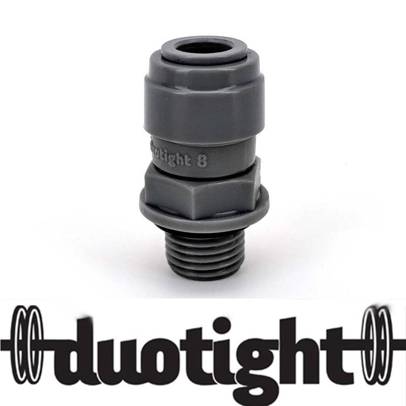 Kiirühendus 8mm (5/16") DuoTight sisekeere x 1/4" BSP väliskeere