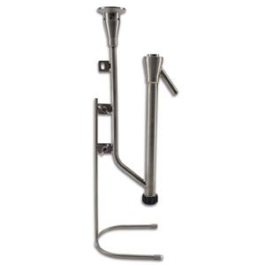 Papagei verstellbar für Destillation 1.5" TC PolyPhoenix Edelstahl