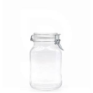 Airtight glass jar Fido 1L – set of 6